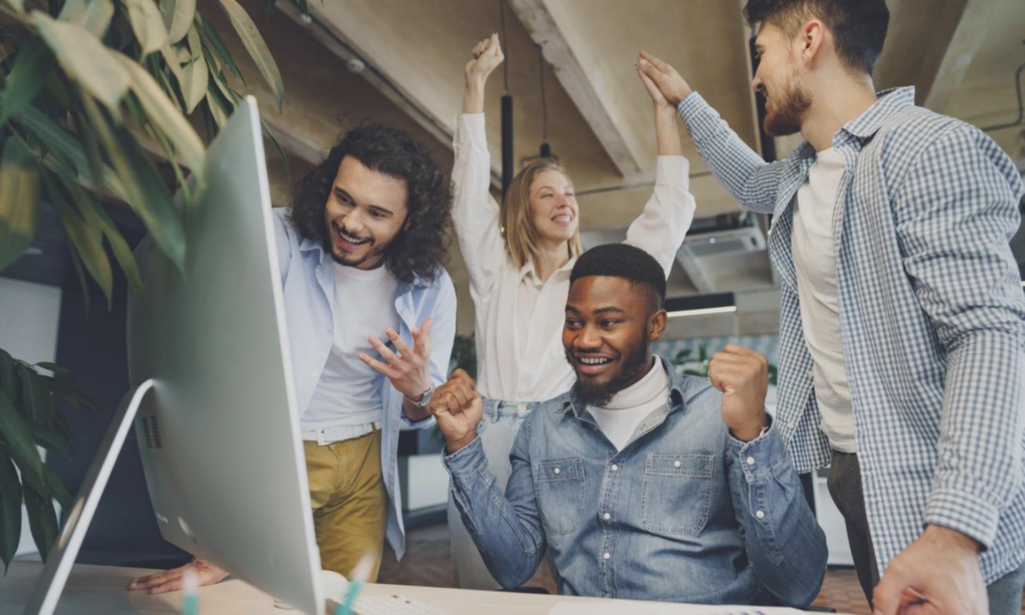 Professional learning environment showing structured course materials